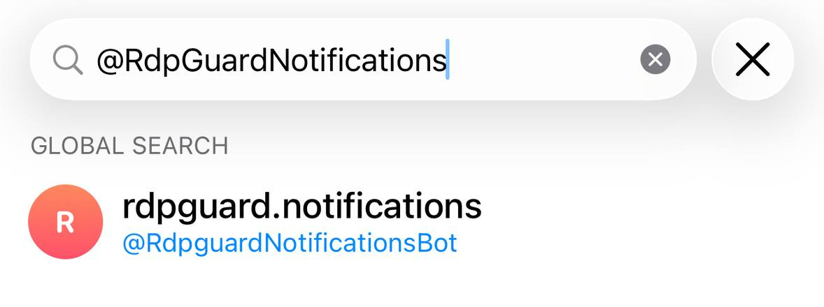 Suchen Sie Ihren Bot in Telegram.